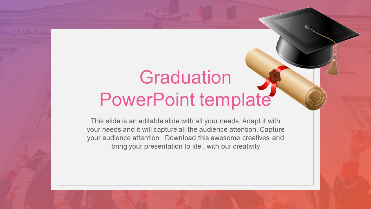 powerpoint presentation about graduation